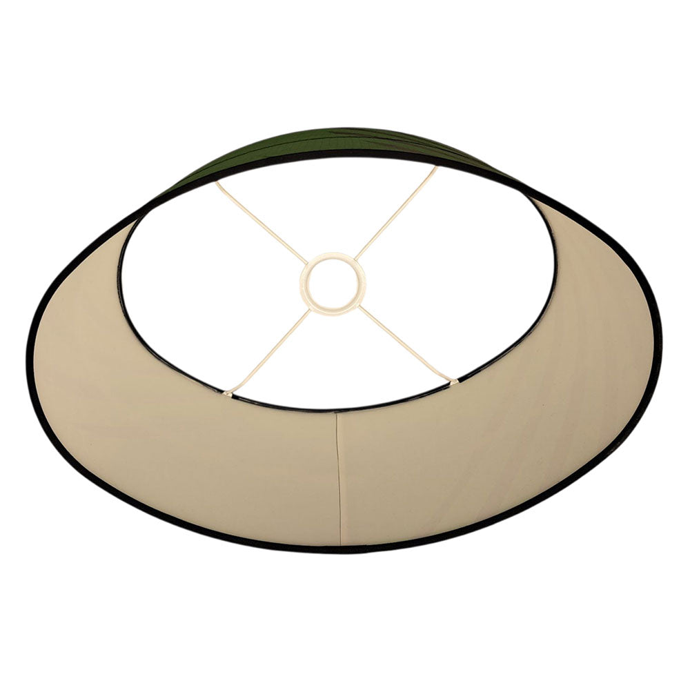 Lampenschirm aus Segeltuch / Kitesurfsegel oval Ø 39 cm