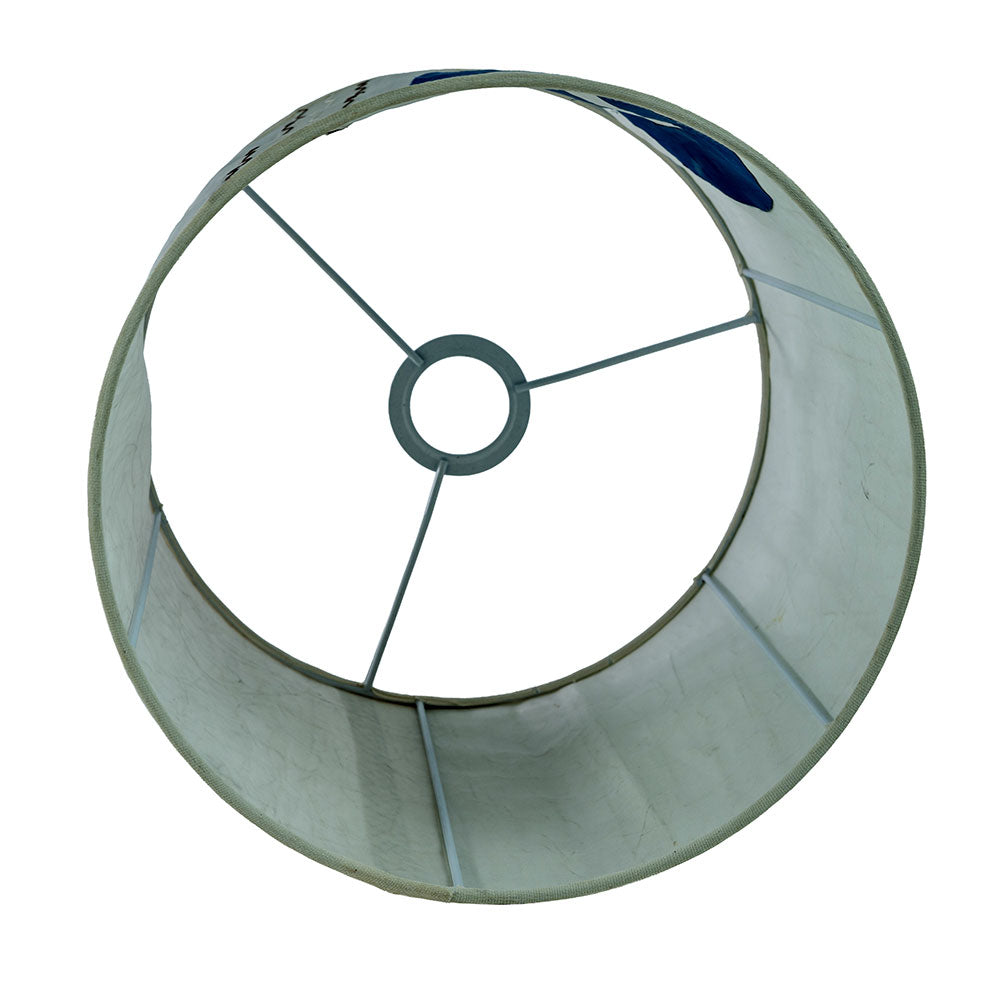 Lampenschirm aus Segeltuch / Bootsegel Ø 30 cm