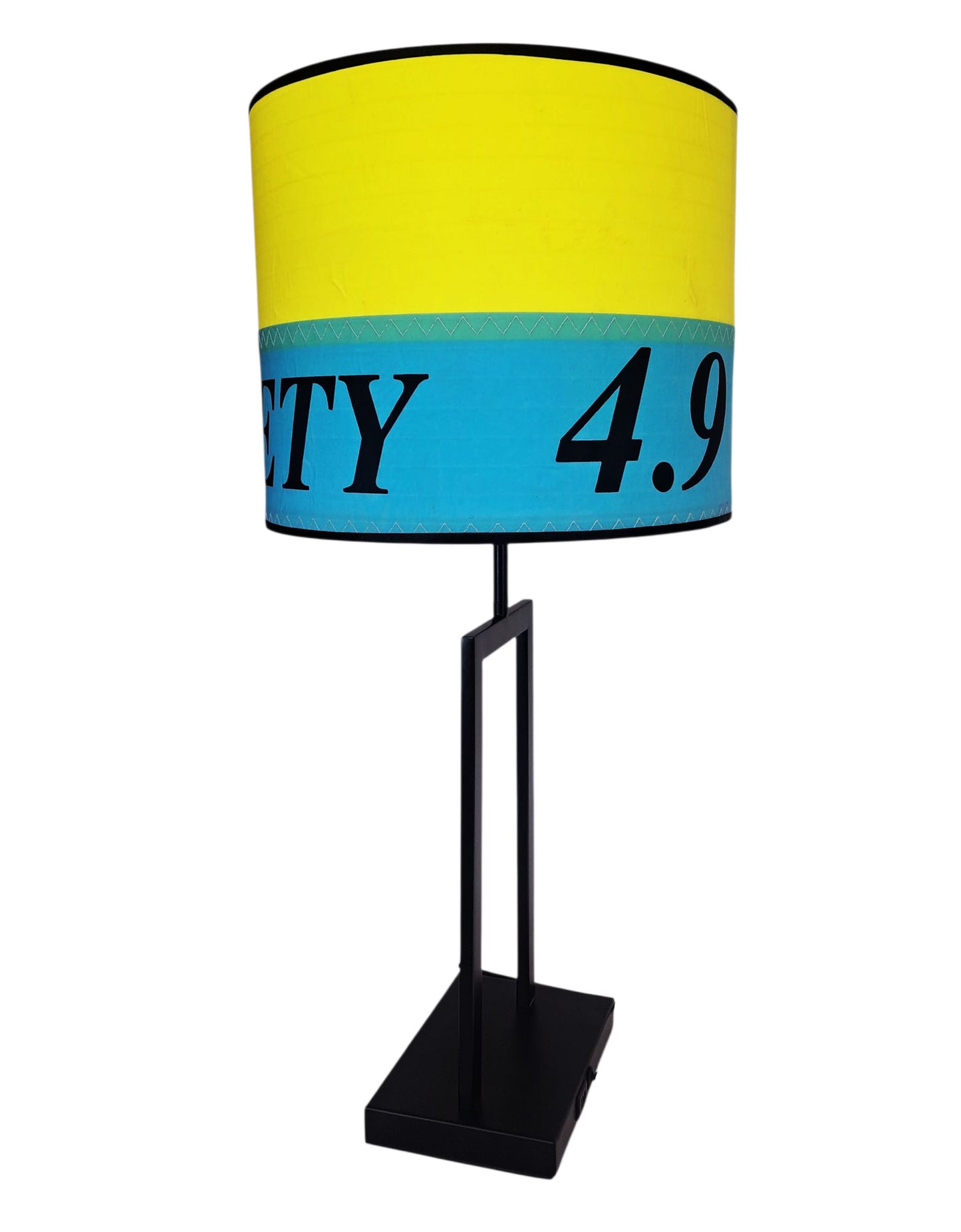 Lampenschirm aus Segeltuch / Windsurfsegel