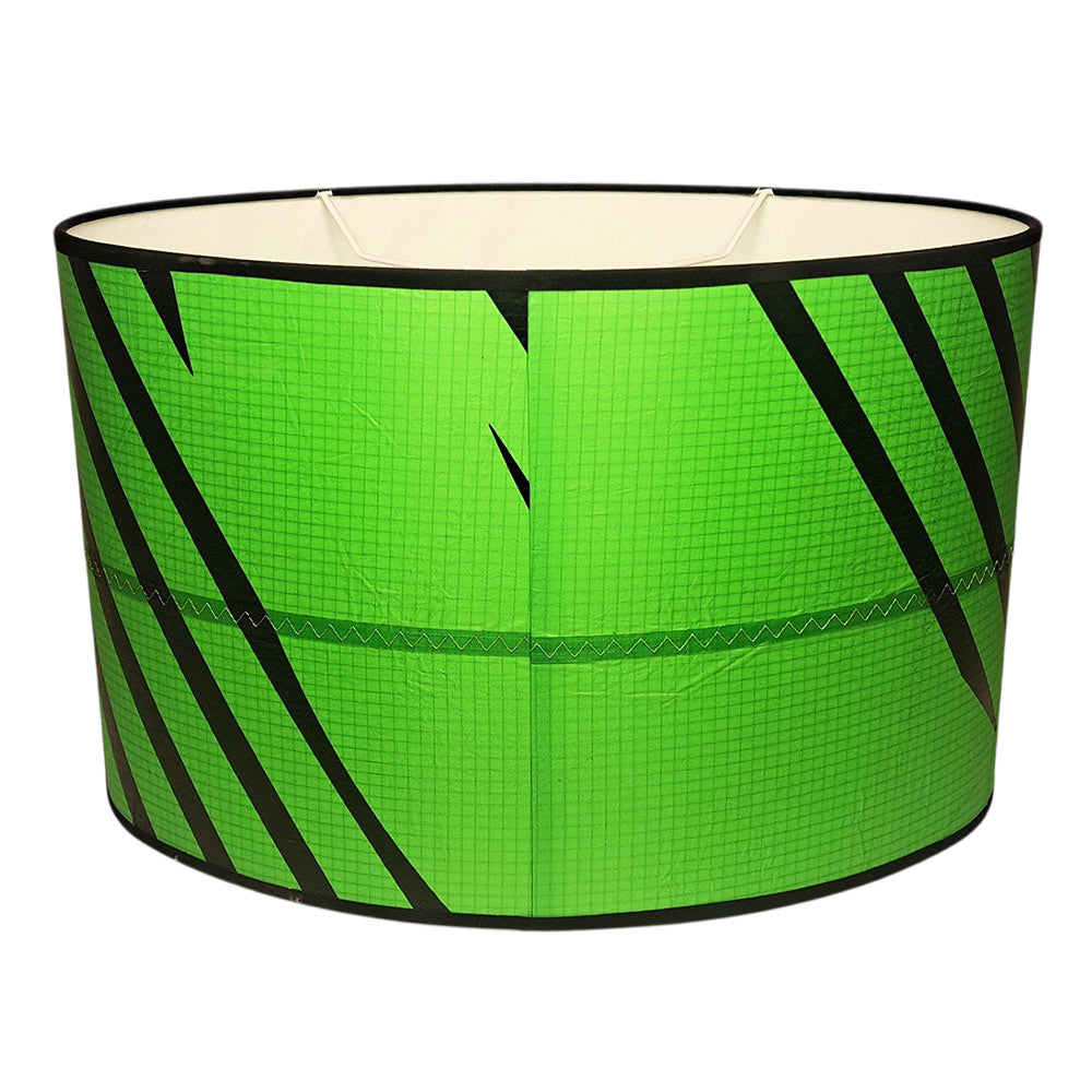 Lampenschirm aus Segeltuch / Kitesurfsegel oval Ø 39 cm