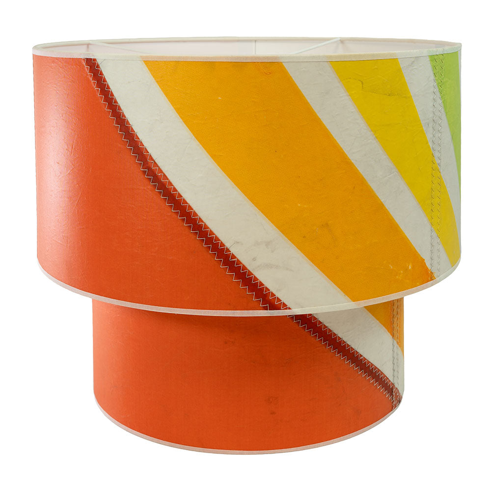 Lampenschirm aus Segeltuch / Windsurfsegel Ø 40 cm