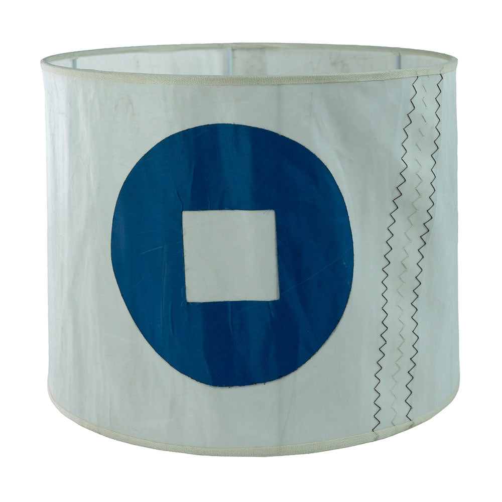 Lampenschirm aus Segeltuch / Bootsegel Ø 30 cm