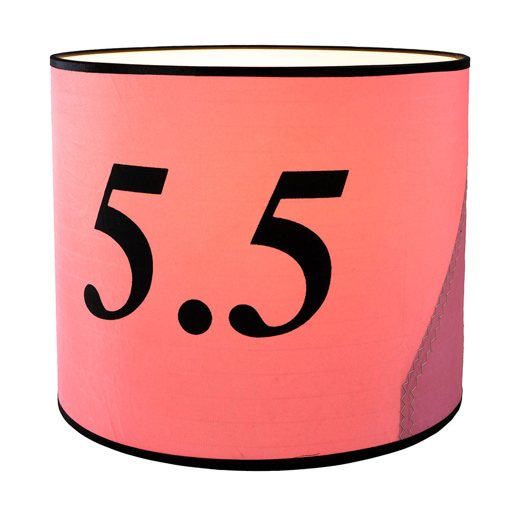 Lampenschirm aus Segeltuch / Windsurfsegel Ø 30 cm