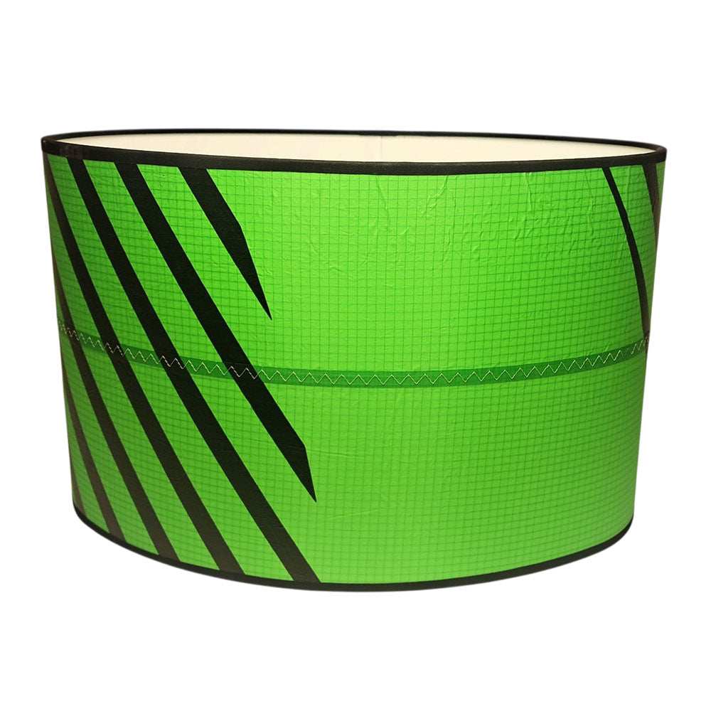 Lampenschirm aus Segeltuch / Kitesurfsegel oval Ø 39 cm