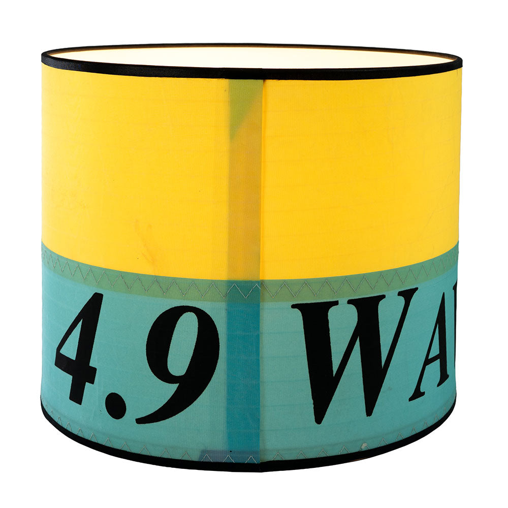 Lampenschirm aus Segeltuch / Windsurfsegel Ø 30 cm