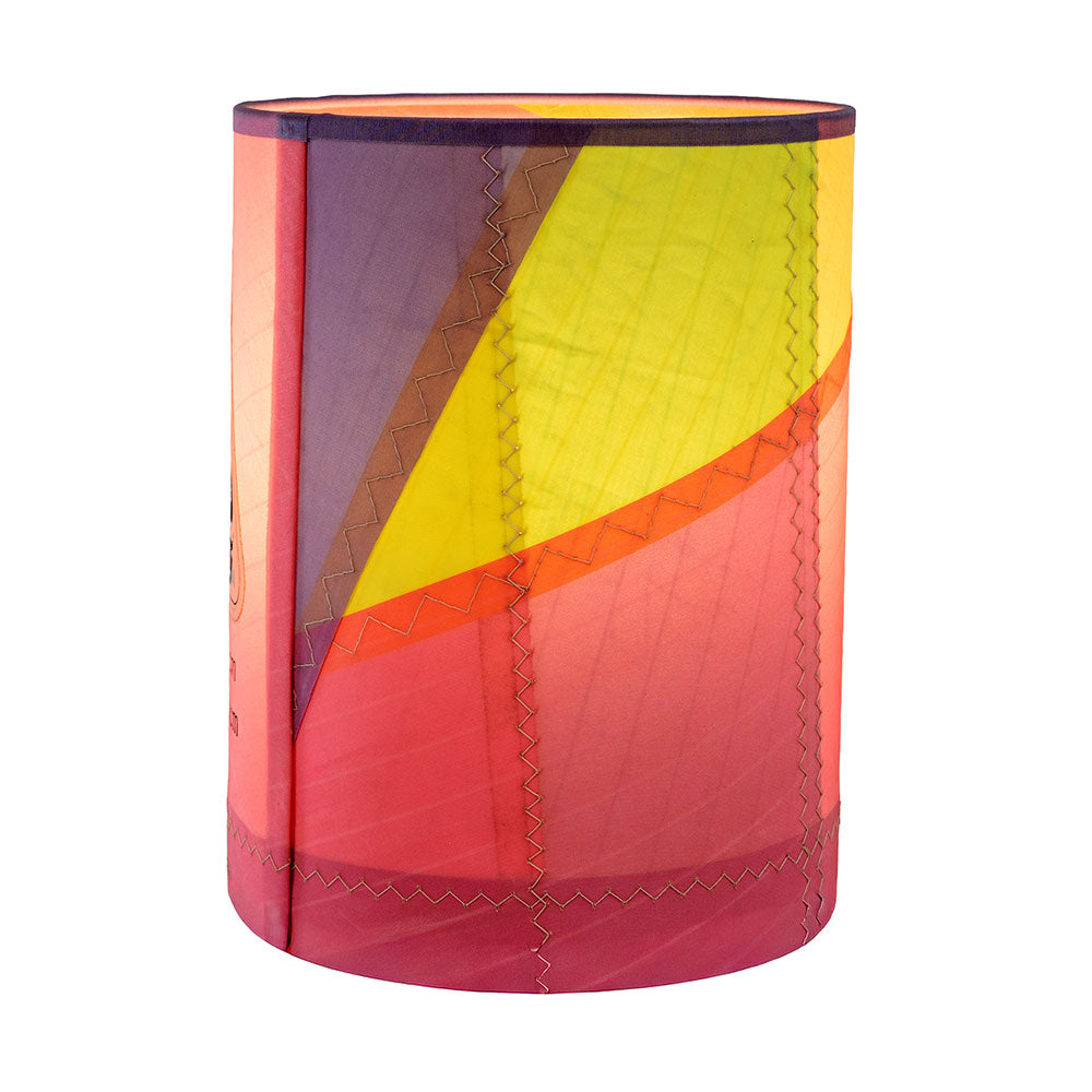 Lampenschirm aus Segeltuch / Windsurfsegel Ø 18 cm