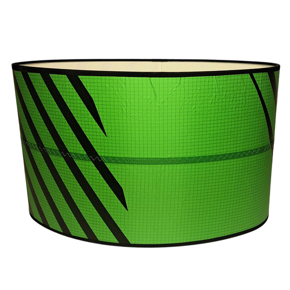 Lampenschirm aus Segeltuch / Kitesurfsegel oval Ø 39 cm