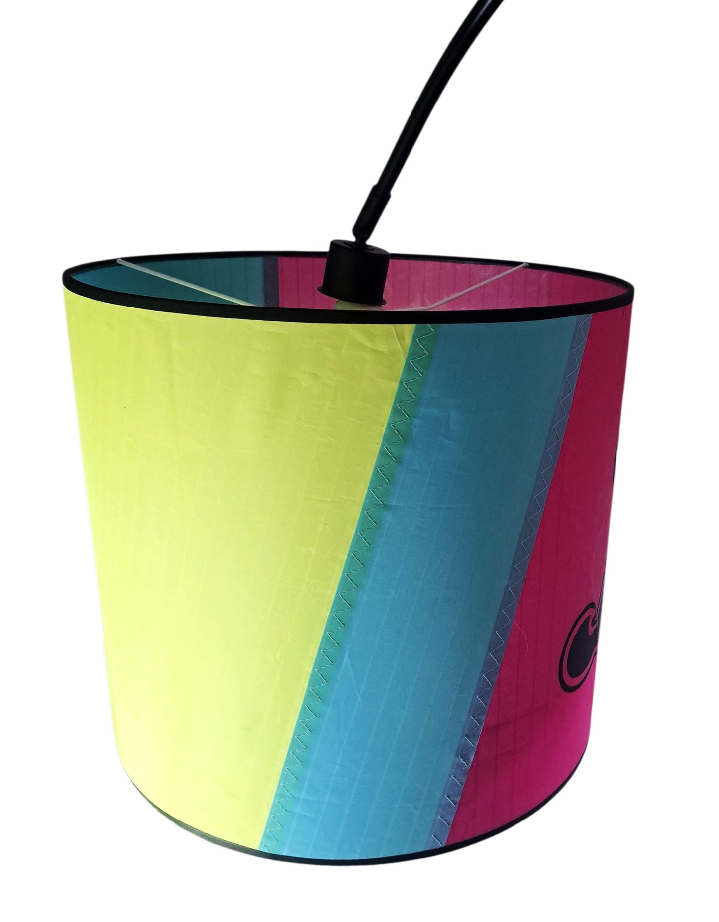 Lampenschirm aus Segeltuch / Windsurfsegel